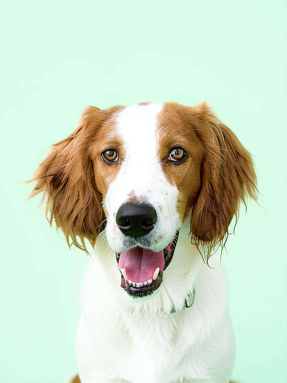 Pet portrait in studio photography style by PawFav AI